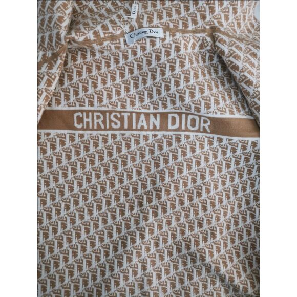 Christian Dior Jacket Knitted Double-Faced Hooded Full-Zip - Picture 7 of 7